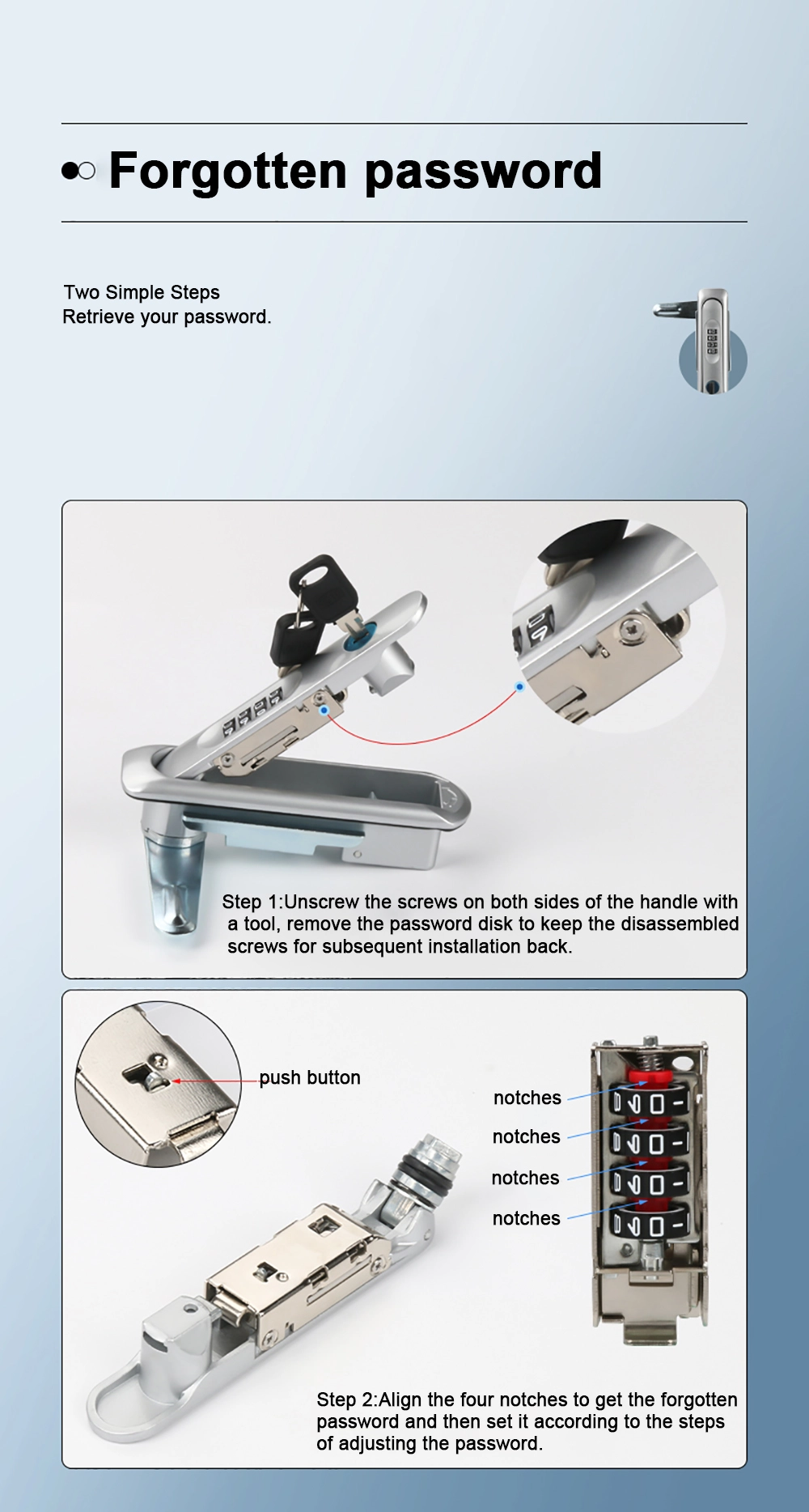 Distribution Cabinet Door Lock