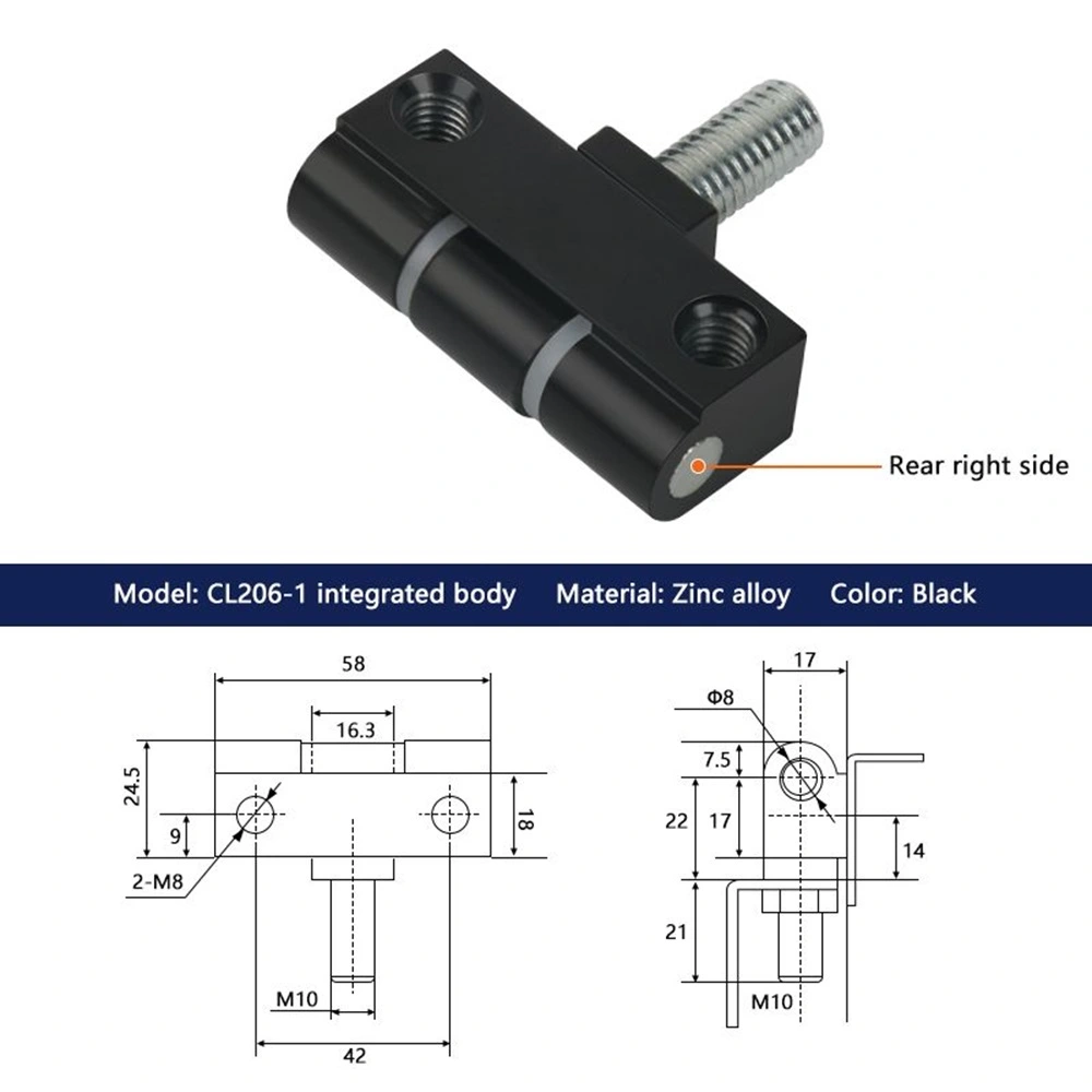 Electric Industry Cabinet Removable Hinge