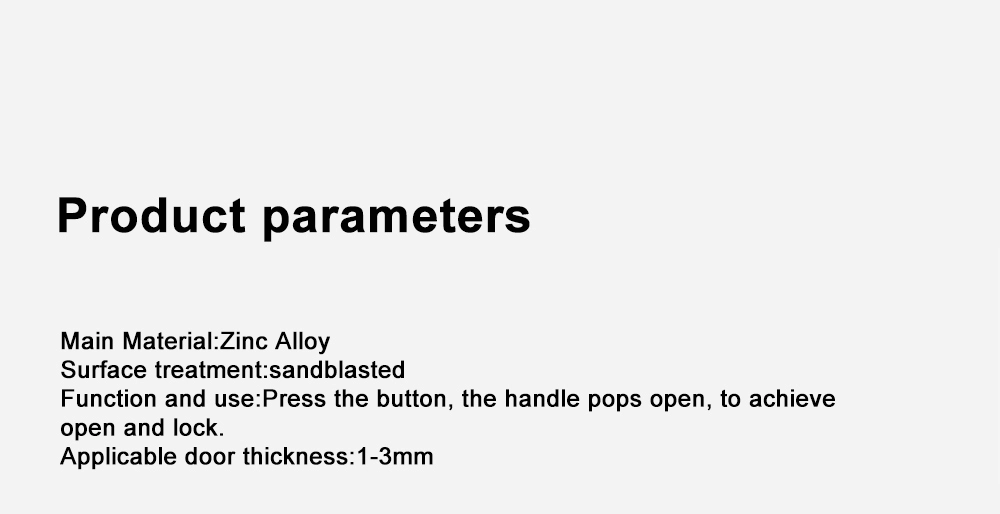 Handle Lock For Fire Cabinet