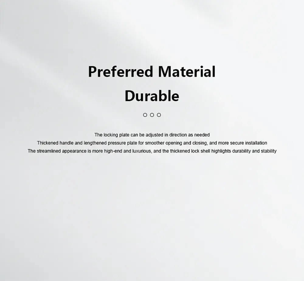 Zinc Alloy Electric Panel Lock