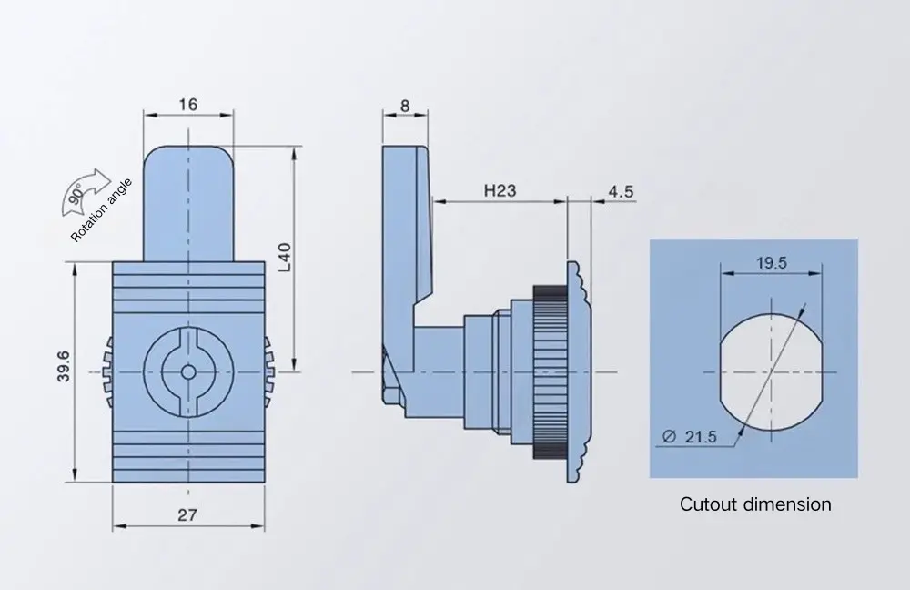 Foundation Box Door Lock