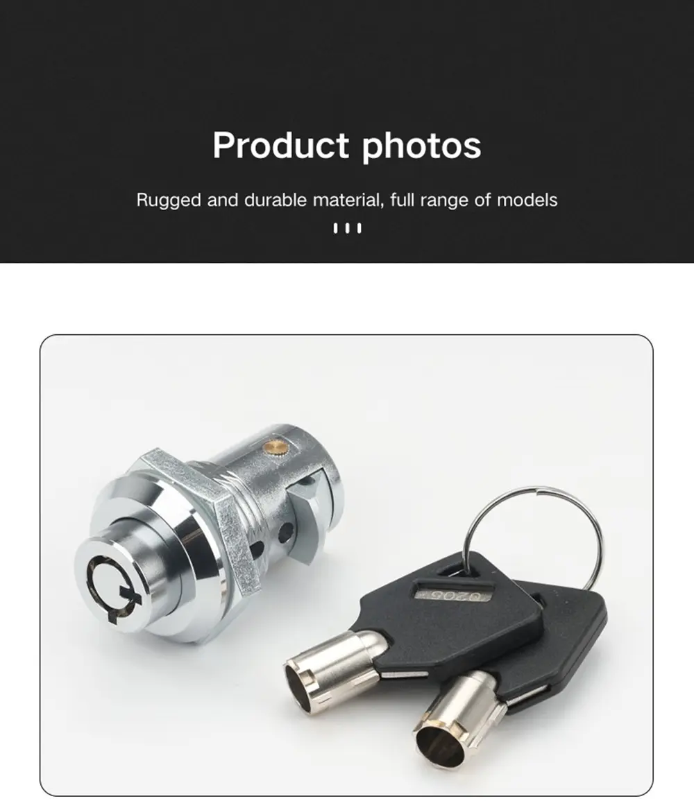 Vending Machines Zinc Alloy Cylinder Lock